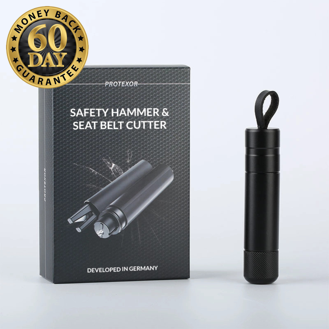 Protexor - Safety Hammer & Seatbelt Cutter